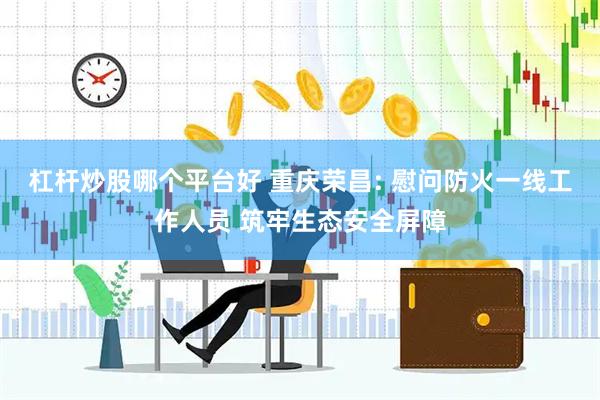 杠杆炒股哪个平台好 重庆荣昌: 慰问防火一线工作人员 筑牢生态安全屏障