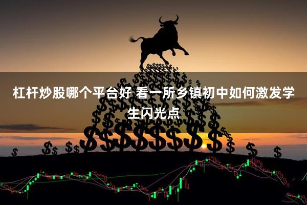 杠杆炒股哪个平台好 看一所乡镇初中如何激发学生闪光点
